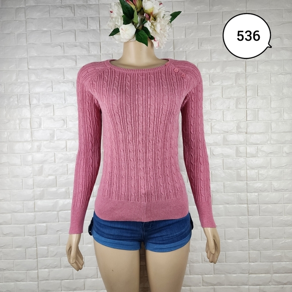 Sonoma Sweaters - sonoma small pink knit sweater